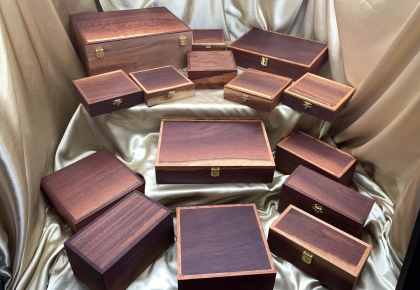 Wooden Woody Pear Box Range - Western Australian timber - Available Now