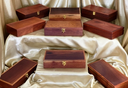 Medium/Large Jewellery and Treasure Boxes - Premium Australian Timber 
