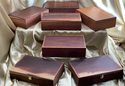 Premium Large Wooden Jewellery, A4 Document, Executive and Keepsake Boxes - Western Australian Timber