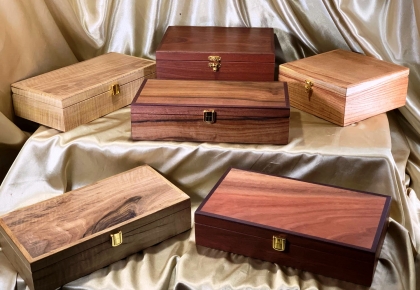 FULL RANGE OF GENERAL PURPOSE EMPTY BOXES - JEWELLERY,  KEEPSAKE, MEMORY & TREASURE & TRINKET BOXES - AVAILABLE NOW
