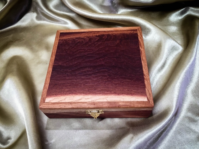 Wooden Trinket box - Australian Woody Pear (PTRSQ-L5903)