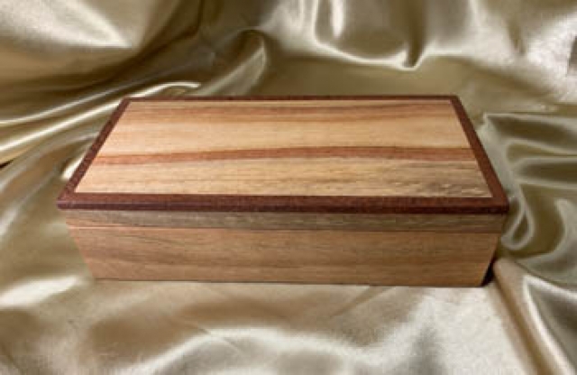 Premium Marri, Silky Oak and Banksia Treasure Box - PTB19003-L7628