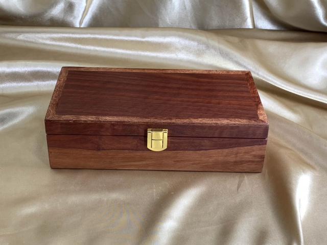 PKTB 21003 - L1893 - Medium / Small Jewellery/Treasure Box - Australian Jarrah