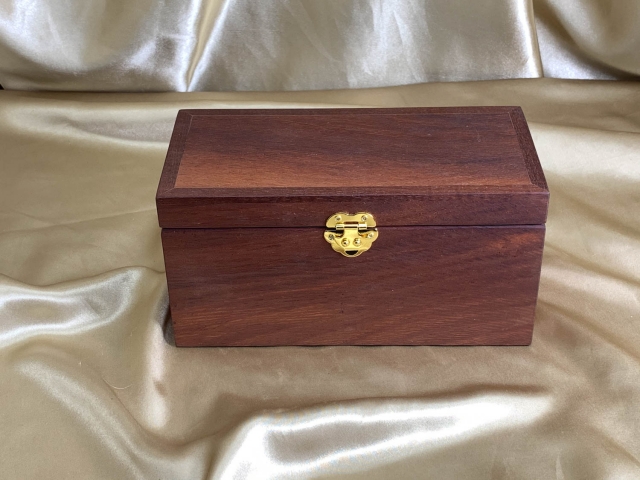 PKTB 21009-L1922 - Small / Jewellery / Treasure Box - Australian Woody Pear