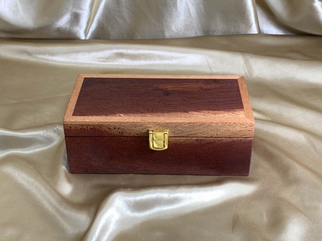 PKTB 21010-L1926 - Small Jewellery / Treasure Box - Australian Woody Pear