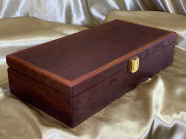 PLKB 25912-L6540 - Premium Australian Wooden Keepsake Box - Handcrafted from Woody Pear