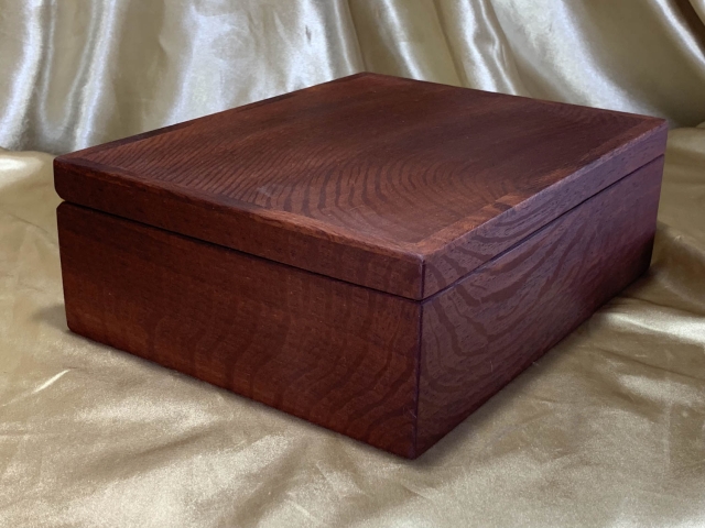 PLKB 251013-L6992 - Premium Large Handcrafted Keepsake Box - Australian Woody Pear