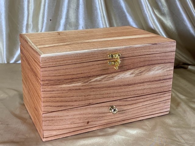 PJBDT 2601161-L7568 - Premium Quality Timber Jewellery Box with Drawer and Tray