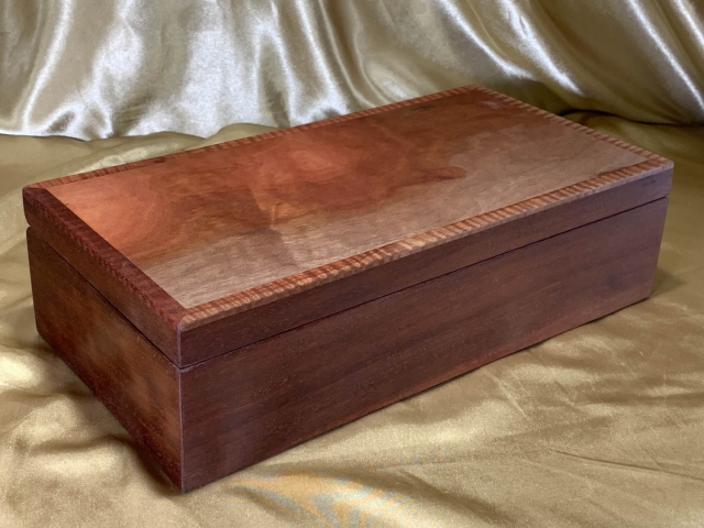 PJBT 2603T1-L7852 - Premium Jarrah Jewellery Box with Removable Tray - Hand Made in Australia