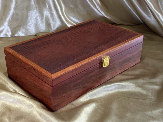 PLKB 2603K3-L7991 - Premium Large Keepsake Box - Handcrafted from Australian Jarrah