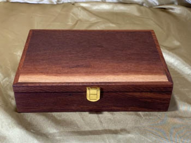 PLKB 2605K6-L9041 - Premium Hand Made Large Australian Woody Pear Keepsake Box