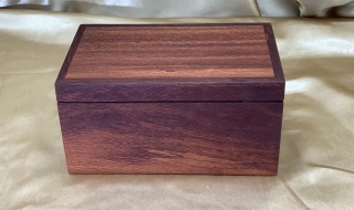 Premium Small Woody Pear Jewellery Box with Tray - PJBT 21004-1652 SOLD