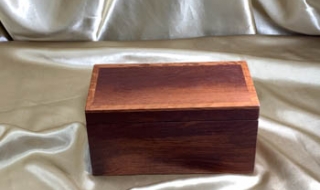 PKTB 21008-L1918 - Small Jewellery / Treasure Box - Australian Woody Pear