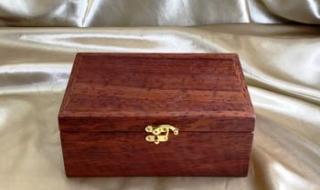 PKTB 21005 - L1901 - Small Jewellery / Treasure Box - Australian Jarrah SOLD