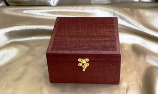 PKTB 21006 - L1906 - Small Jewellery / Treasure Box - Australian Jarrah SOLD