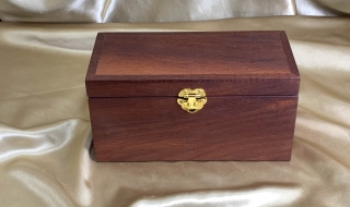 PKTB 21009-L1922 - Medium/Small Jewellery / Treasure Box - Australian Woody Pear