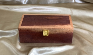 PKTB 21010-L1926 - Small Jewellery / Treasure Box - Australian Woody Pear SOLD