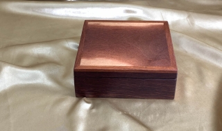 PKTB 21013-L1950 - Small Jewellery / Treasure Box - Woody Pear SOLD