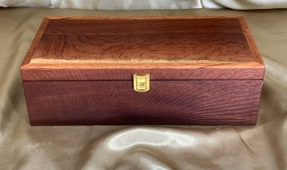 PLKB 22007-L4550 Premium Large Keepsake Box - Western Australian Woody Pear timber SOLD