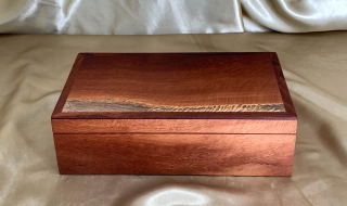 PMLJB 22002-L4611 - Premium Australian Woody Pear timber Memory Box SOLD