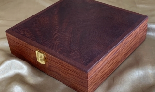 PMLTB 22010-L6058 - Premium Wooden Jewellery / Treasure Box - Australian Woody Pear Timber SOLD