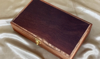PMLTB 22012-L5949 - Premium Med/Lrg Wooden Jewellery/Treasure Box - Woody Pear Timber SOLD