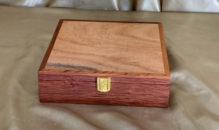 PMMB 22006-L5367 - Premium Wooden Memory Box -  Sheoak- Square