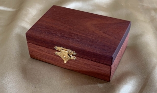 PSTRB 22016-L6447 - Extra Small Wooden Trinket Box = Western Australian Jarrah SOLD