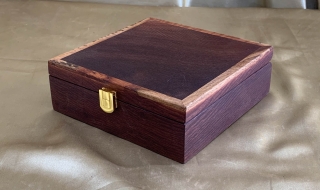 PMSB 22023-L6374 - Medium / Small Wooden Jewellery / Treasure Box - Hand Made in Australia SOLD
