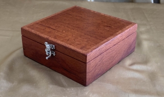 PMSB 22024-L6379 - Medium Small Wooden Jewellery / Treasure Box - Hand Made in Australia SOLD