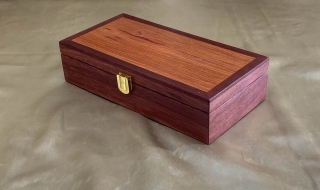 PSTB 22009-L6226 - Small Wooden Treasure Box - Hand Made from Australian Jarrah & Sheoak SOLD