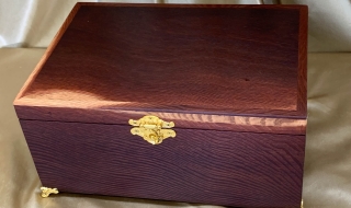 LED2T 23243-L7932 - Limited Edition Timber Jewellery Box with 2 trays SOLD