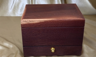 PJBDT 2324-L8498 - Premium Wooden Jewellery Box with Drawer and Tray - SOLD