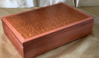 PMLK 2324-L8250 - Premium Medium Large Wooden Keepsake Box - Australian Jarrah & Sheoak