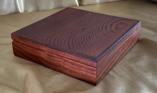 PMMB 2324-L9270 Premium Medium Wooden Memory Box - Square