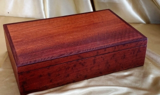 PLKB 2324-L9933 - Premium Large Wooden Keepsake Box - Jarrah
