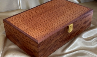PJBT 2401-L0012 - Premium Sheoak Jewellery Box with tray - Hand made Australian Sheoak