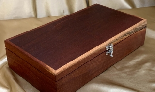 PLKB 2401-L0032 - Large hand made wooden Keepsake Box - Western Australian Woody Pear