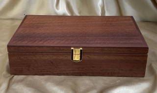 PLKB 2403-L0889 - Premium Large Wooden Keepsake Box - Australian Jarrah