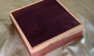 PMMB 2324-L9724 - Premium Medium Wooden Memory Box - Square SOLD