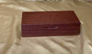 PSTB 242507-L3789 - Medium/Small Jarrah Treasure Box - Hand Made in Australia