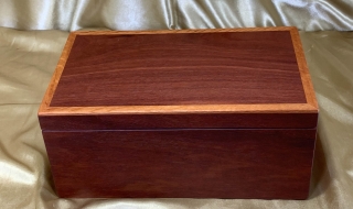 PJBT 2415-L3845 - Premium Jarrah and Sheoak Jewellery Box with removable Tray - Hand Made in Australia SOLD