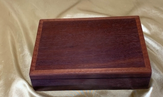 PMSB 242510-L3121 - Premium Small Timber Jewellery, Treasure, Gentleman's Box - Hand Made in Australia