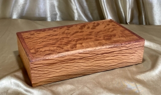 PMLKB 242511-L2823 - Premium Wooden Jewellery or Keepsake Box - Hand crafted from Australian Sheoak