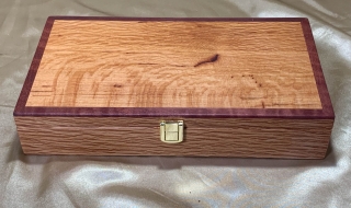 PSLJB 25006-L4435 Single level Handcrafted Australian Sheoak Jewellery Box