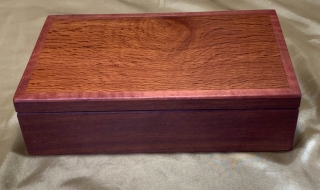 PMLKB 25012-L4447 - Premium Australian Jarrah and Sheoak Wooden Keepsake Box