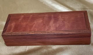 PB 24251 - L3056 - Premium Handcrafted Wooden Pen Box - Australian Jarrah