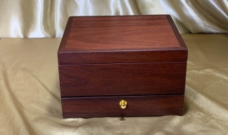 PJBD 25009-L5696 - Premium Handcrafted Timber Jewellery Box - Made from Western Australian Jarrah SOLD