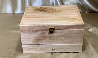 PJBDT 25025-L5638 - Premium Wooden Jewellery Box with Drawer AND Tray - Hand Made in Australia SOLD