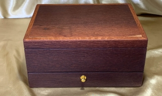 PJBDT 25091-L6137 - Premium Wooden Jewellery Box with Drawer and Tray - Australian Woody Pear SOLD